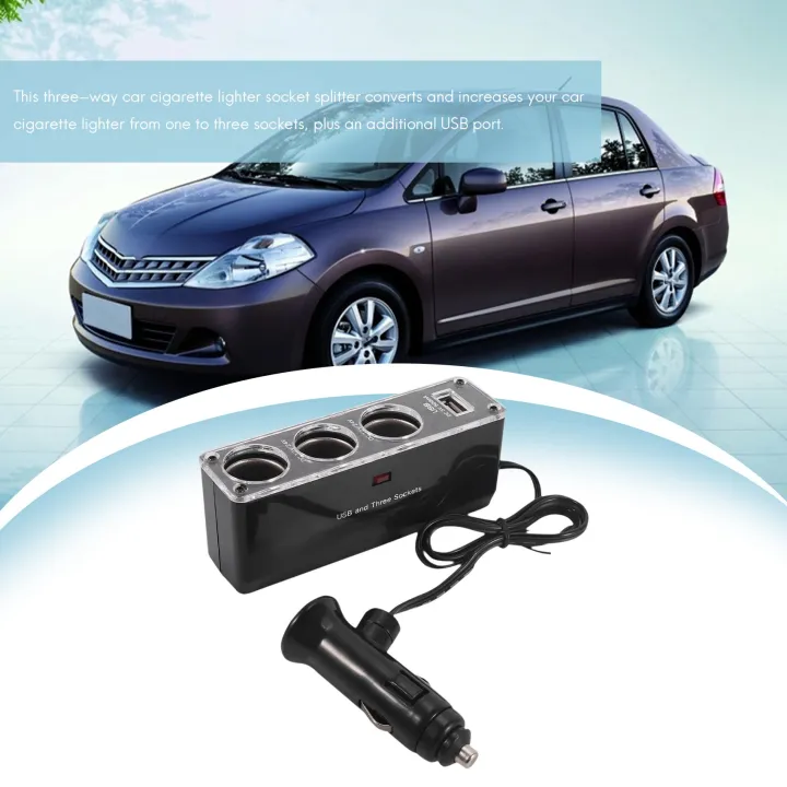 %E3%80%90100%25-New%E3%80%91%203%20WAY%20MULTI%20SOCKET%20CAR%20SPLITTER%20USB%20PLUG%20CHARGER%2012V/24V%20Triple%20ADAPTER%20With%20USB%20Port%20-%20Image%203