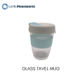 Glass Travel Mug 340ml. 
