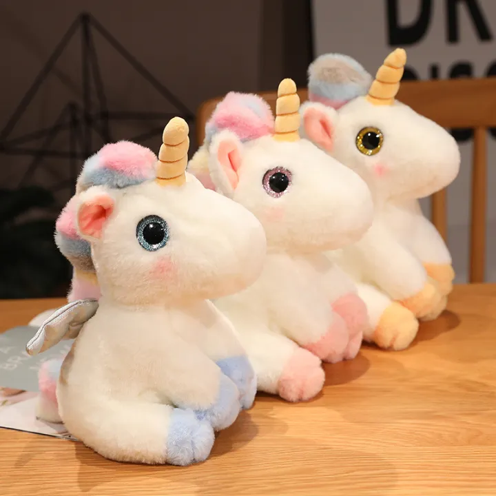 Migeet%20Unicorn%20doll%20plush%20toys%20cute%20rainbow%20pony%20doll%20-%20Image%203