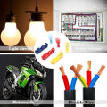 20Pcs T-Tap Splice Wire Connector Insulated Spade Electrical Crimp Terminals Kit. 
