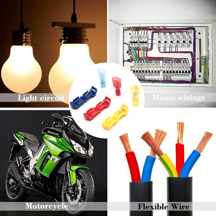 20Pcs%20T-Tap%20Splice%20Wire%20Connector%20Insulated%20Spade%20Electrical%20Crimp%20Terminals%20Kit%20-%20Image%207