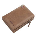Baellerry RFID Blocking Wallet Men | PU Leather Slim Card Holder | Hasp Closure | 5 Variants (Wallet & Card Holder). 