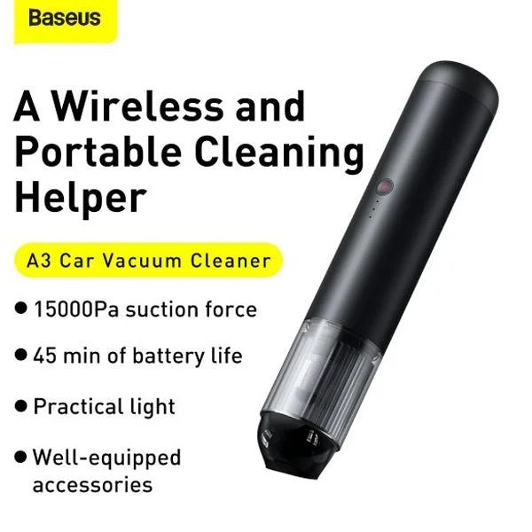 Baseus A3 Powerful Handheld Cordless Car Vacuum Cleaner