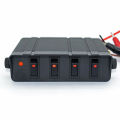 Generic 12V 4-Gang Rocker Switch Box Emergency Strobe Light Bar Toggle Controller Panel. 