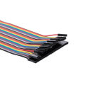 Breadboard Jumper Wires Male to Female Dupont Cable for Arduino Multicolored Ribbon Cables 40Pin 20cm. 