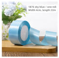 2 inches width satin ribbon. 