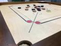 Special teak 6mm carrom board. 