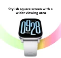 Redmi Watch 5 Active Calling Smartwatch, 2'' LCD large display, Dual-mic noise reduction and Bluetooth® calling, Matte finish frame. 