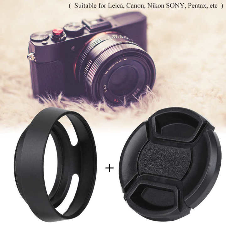 Professional 43mm Protective Lens Hood For Leica Canon Nikon SONY Pentax DSLR SG