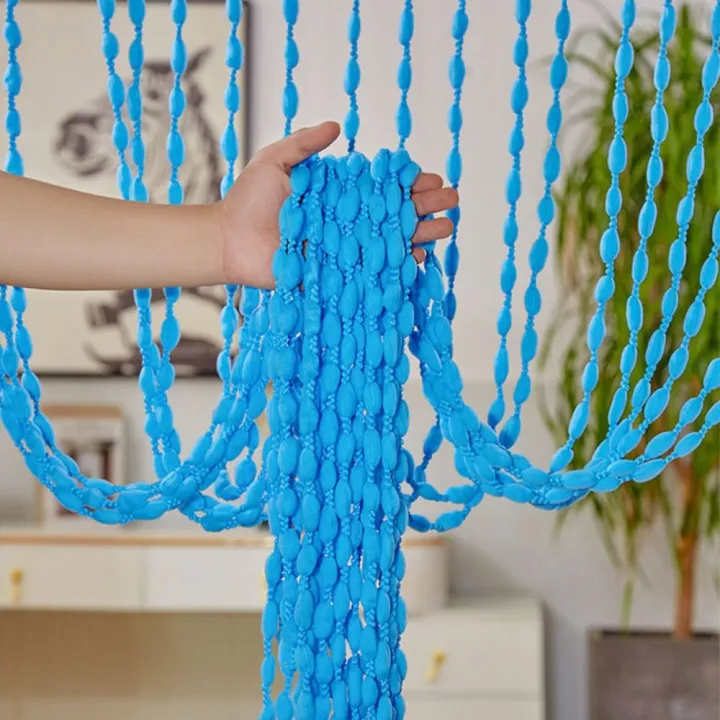 Window%20Door%20Curtain%20Beaded%20String%20Curtain%20Solid%20Color%20*2M%20Beaded%20Door%20Curtain%20Tassel%20Tassel%20Window%20Curtain%20Home%20Decor%20-%20Image%209