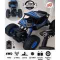 RC Rechargeable ROCK CRAWLER OFF ROAD METAL BODY(4 x 4) HIGH Speed Climbing Rally JEEP / Truck 2.4Ghz Version. 