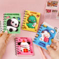 80 Sheets 3D Three-dimensional Painting Coil Notebook Mini Pocket Notepad Kawaii Diary Portable Blank Memo Pad Stationery Supply. 