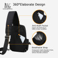 LouisWill Men Crossbody Bags Backpacks Waist Packs Sport Pouch Bags Light Weight Chest Bags Men Fashion Oxford Shoulder Bags for Travel Outdoor. 