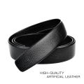 【HUT】 Men Leather Belt Metal Car Automatic Buckle Work Belt High Quality Men 120Cm Leather Belt Business. 