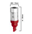 T10 5630 10LED 12V 3W Green LED Wedge Super Bright Chip Car LED Light Bulb Hood Dashboard Parking Signal LED Light A-1-47-150 L. 