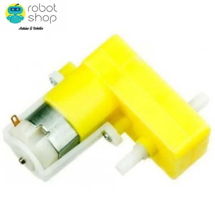 TT Motor L Type Curved Type Single Shaft Plastic Gear Motor | Daraz.lk