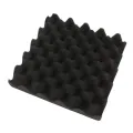 1pc 25x25x5cm Black Acoustic Soundproof Sound S Absorption Soundproofing Foam For Ktv Audio Room Studio Room. 