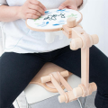 Desktop Adjustable Embroidery Stand Frame Rotatable Embroidery Stand for Sewing DIY Art Craft Needlework Stitching. 