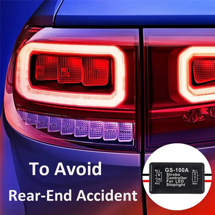 8PCS%20GS-100A%20Brake%20Light%20Flasher%20Module%202A%2024W%20High%20Brake%20Controller%20Tail%20Lamp%20Safety%20Prompt%20Controller%20-%20Image%206