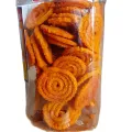 150 pice Murukku bottle spicy small murukku with safe box packing. 