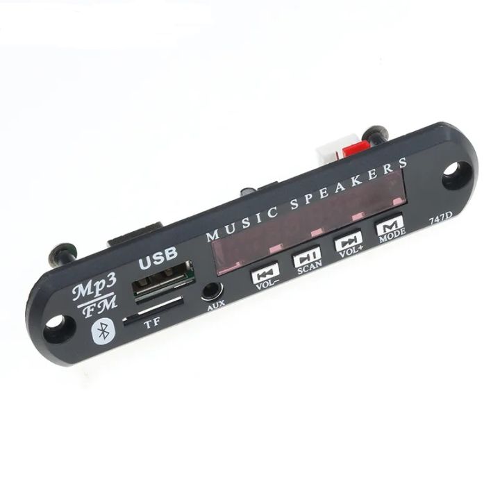 MANYOU%20Bluetooth%20Audio%20Module%20MP3%20WMA%20Player%20MP3%20decoder%20with%20Board%20Module%20w/SD%20Card%20Slot/USB%202.0%20Port/FM/Remote%20Display%20(7-12V)%20-%20Image%203