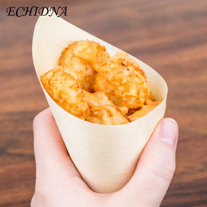 ECHIDNA%20Ice%20Cream%20Cones%20Heat-Resistant%20Ice%20Cream%20Dessert%20Wooden%20Cones%20-%20Image%2010