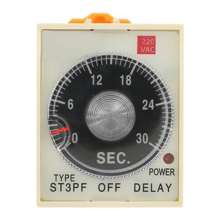%E3%80%90FOOT%20SOFA%E3%80%91%5BQuality%20assurance%5D%200-30s%20Power%20Off%20Delay%20Timer%20Relay%20Knob%20Delay%20Time%20Relay%20Control%20Time%20Relay%20with%20Base%20AC%20220V%20ST3PF%20-%20Image%204