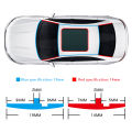 【Folio & Light】2meter Car Window Sealant Rubber Sticker Sunroof Triangular Window Sealed Strip Seal Trim For Auto Vehicle Front Rear Windshield. 