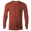 T-Shirt Republic - Brick Orange Men's Premium Long Sleeve T Shirt. 