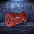 AC 220V Red Metal Motor Driven Air Raid Siren Horn Alarm. 
