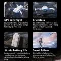 Mini B6 Brushless Motor Obstacle Avoidance Duel Camera GPS Drone WIFI ESC Camera HD FPV Aerial Photography Folding Drone. 