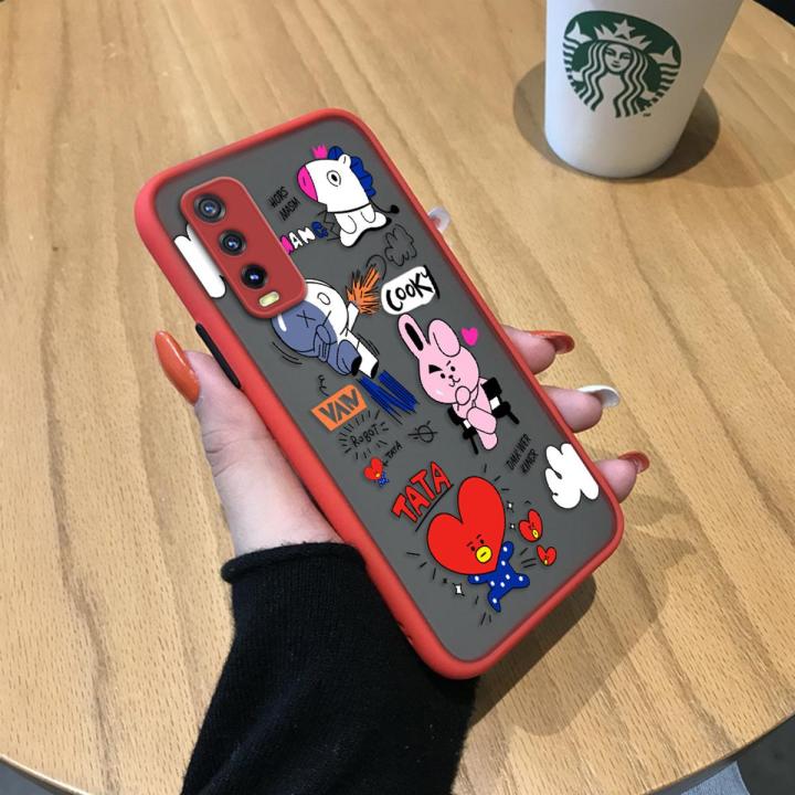 Jizetin for Vivo Y20 Back Cover K-pop Boy Group BTS Mobile