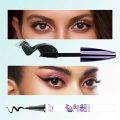 Cyion 2-in-1 Mascara & Eyeliner Set - Quick-Dry, Waterproof, Long-Lasting 24 Hours, Volumizing & Lengthening with Silicone Brush, Triangular Applicator, for All Skin Types, Black. 