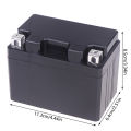 YT4 12V4ah Lithium for Marine/RV with Embedded Protection Case Start-Up.. 