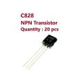 20 pcs of C828 Transistor. 