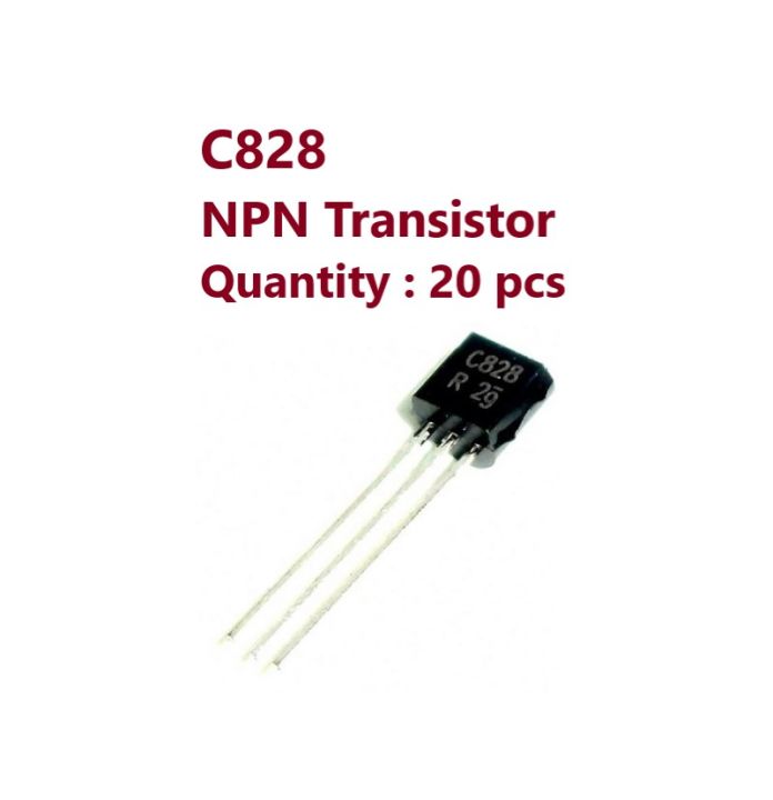 20 pcs of C828 Transistor