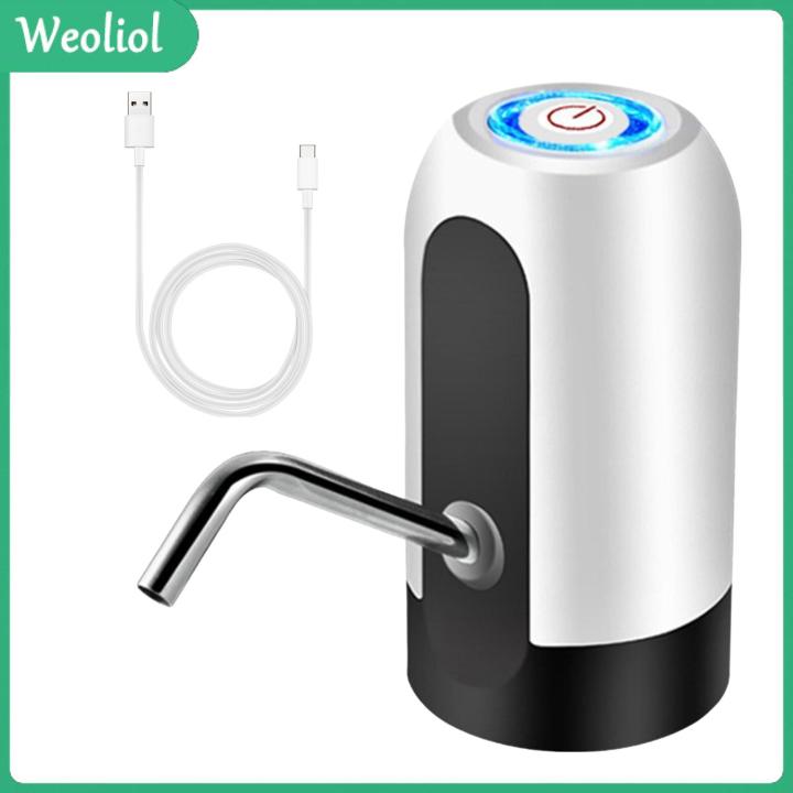 Weoliol- Portable Water Pump Usb Rechargeable Electric Water Pump for 5 ...