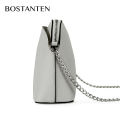 BOSTANTEN Women's Shoulder Bags For Women PU leather  Zippers Sling Bag Pack. 