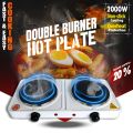 Double Electric Cooking Stove Hot Plate. 