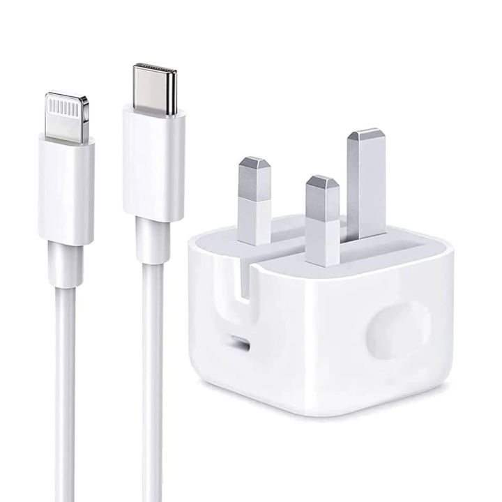 Fast Charger 20W With Lightning USB-C Cable QC 3.0 Charger for iphone 6 7 8 6Plus 6S Plus 7 Plus 8Plus X XS XR 11 11Pro 12 12Mini 12Pro 12Pro Max 13/13 Mini/13 Pro/13 Pro Max