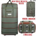 Women's Large Capacity Folding Luggage Bag with Support Air Travel Bag Waterproof Buggy Bag Wheels Handbag Transport Bag ︰. 
