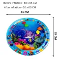 Baby Kids water play mat Inflatable Infant Tummy Time Playmat 3 6 9 12 Month New Born Boy and Girl.. 