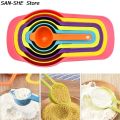 Measuring Cups And Spoon Set Cake Baking Measuring Cup Set Kitchen Spice Measuring Set- 6 Pcs. 