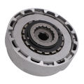 Semi Automatic Clutch Set Precise High Performance Long Durability 17 Teeth Clutch Assembly for 50cc To 125cc Engine. 