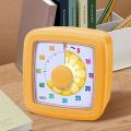 60 Minute Visual Timer Square Silent Countdown Clock For Kitchen Cooking Kids Study Classroom Office 5 Colors ZHANGBEI. 