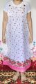 Women lase cotton maternity frock with white short sleeve tshirt. 
