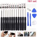 18 in1 Screwdrivers For Mobile Phone Repair Opening Tool Kit 18 in1 Screwdriver Repair Kit Cell Phone Tool Kit with Screwdriver and Cell Phone Removal Tool. 