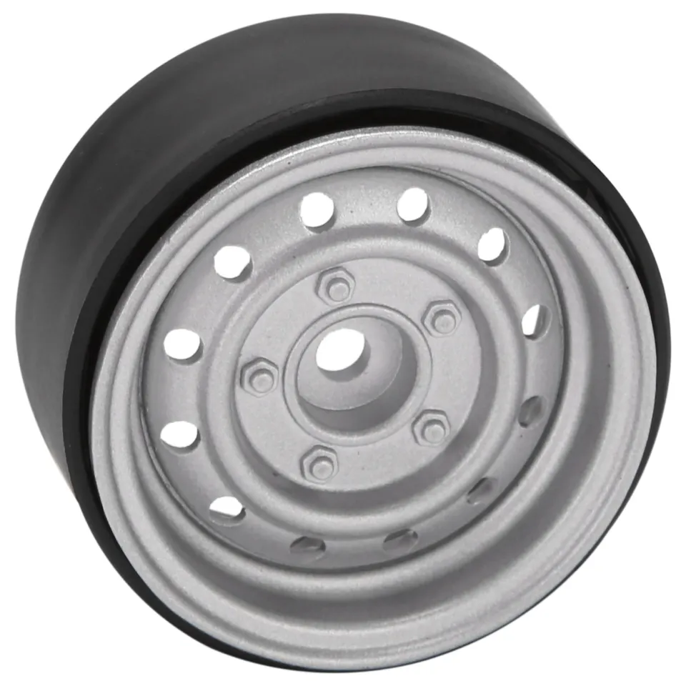 1.9 Inch Rubber Beadlock Wheel Rim for 1/10 RC Crawler Cars Compatible with HSP Redcat Traxxas AXIAL SCX10 90046 RC4WD from ATV Parts - price 111.27
