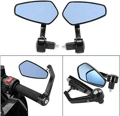 Motorcycle%20Handlebar%20Rear%20View%20Mirror%20Pentagon%20shape%20End%20Adjustable%20Rotatable%20Stylish%20Handle%20bar%20end%20Side%20Mirror%20Set%20of%202%20-%20Image%203