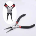 nose plier Round Nose End Cutting Jewelry Pliers Tools DIY Equipment Pliers Fit Handcraft Beadwork Repair Ferronickel Carbon-Hardened SteelTool Sets. 